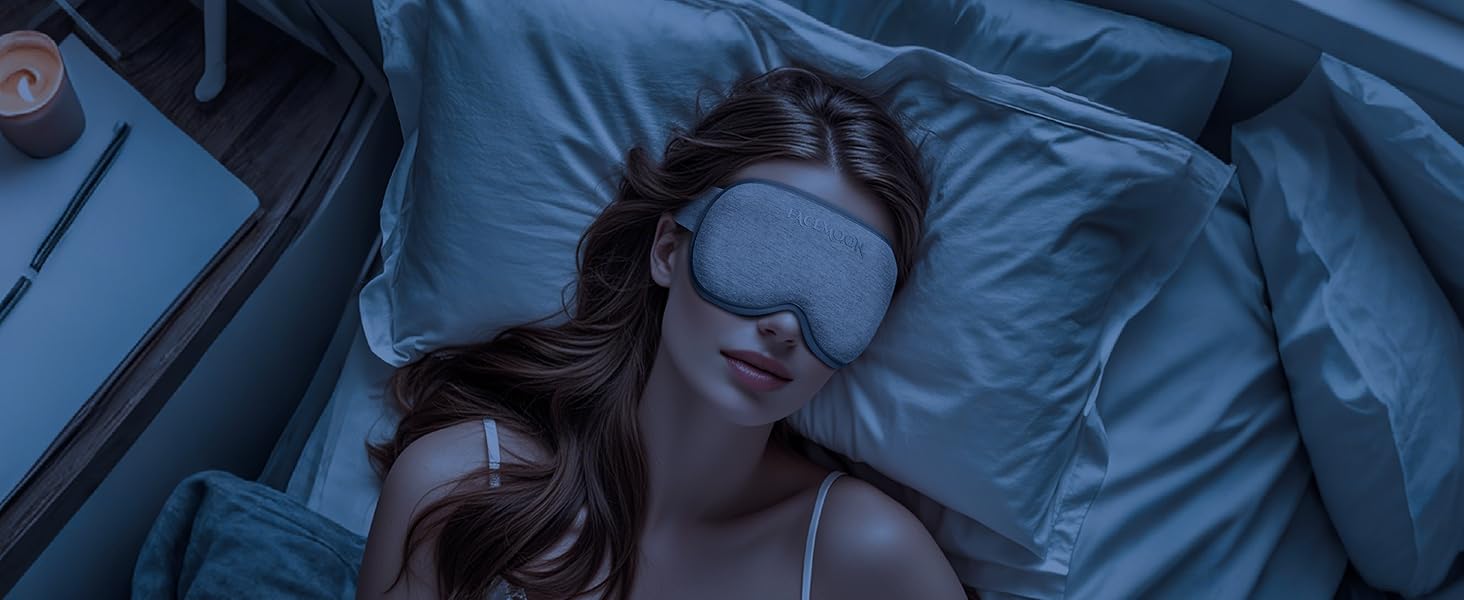 Night sleep mask,good night,nighttime eye mask,sleeping mask set