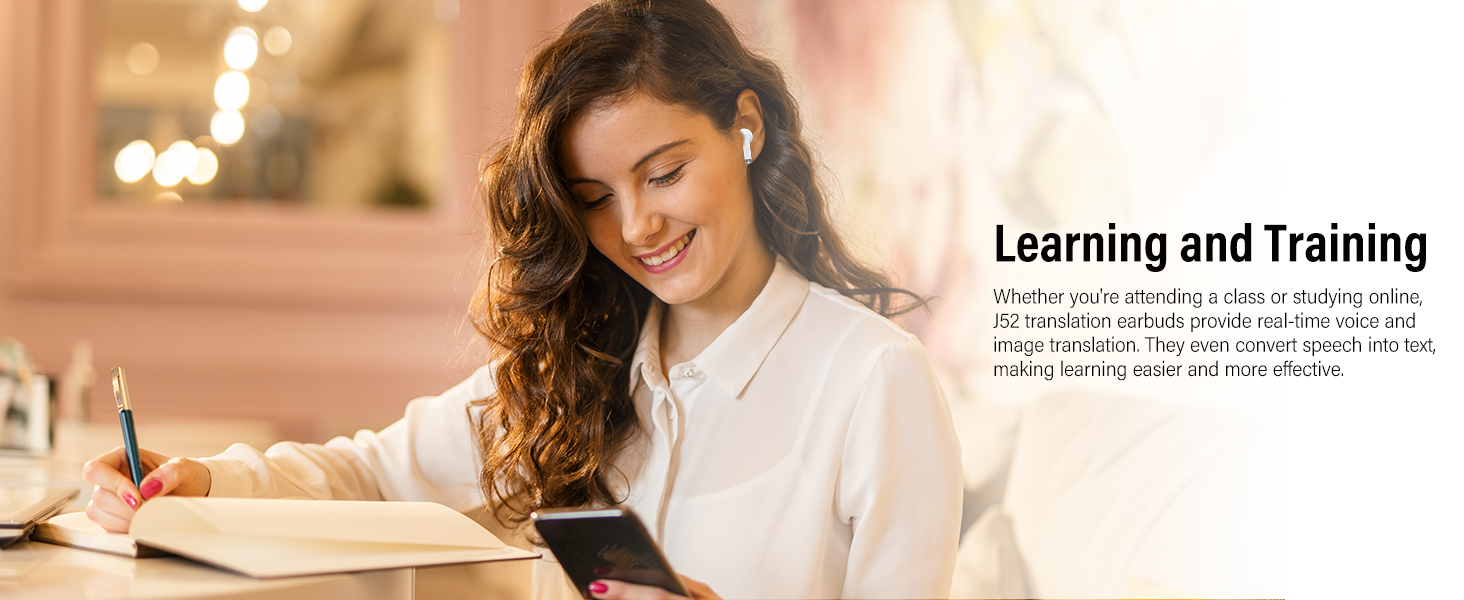 ai language translation earbuds wireless bluetooth