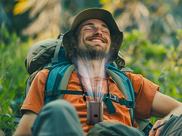 outdoor waist fan portable waist fan