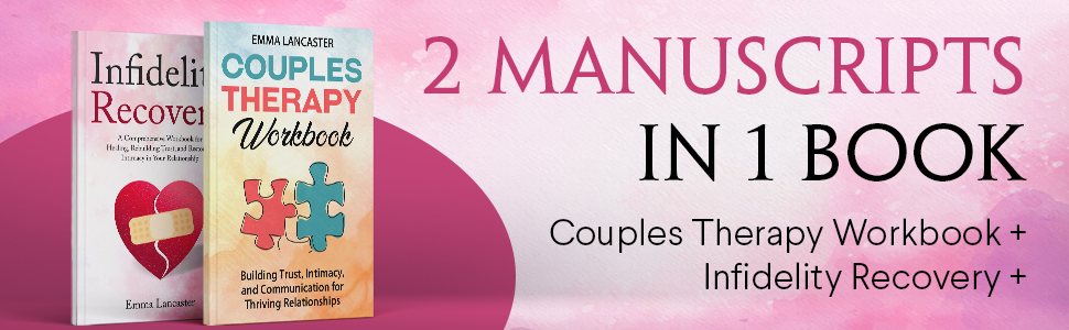 Couples Therapy; Workbook; Trust; Intimacy; Infidelity Recovery; Infidelity; Relationship; Emotions;