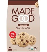 MadeGood Chocolate Chip Crunchy Cookies, 7 Ounce (6 Pouches)