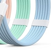 MTAKYA Car CarPlay Cable for iPhone 16, 15 - USB to USB-C Cable (3-Pack, 5 FT) - USB-A to Type-C ...