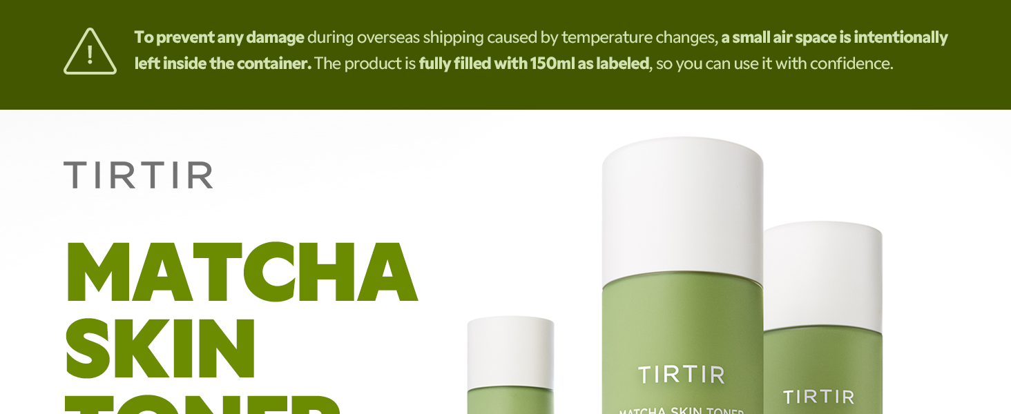 matcha skin toner