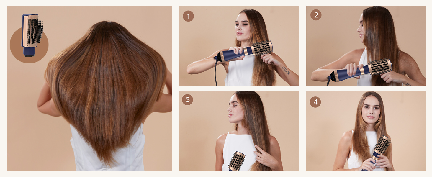 blowout brush hair dryer