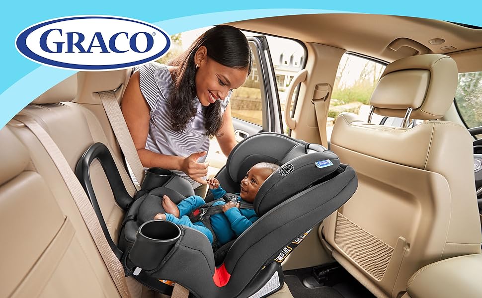 Graco TrioGrow SnugLock 3in1 Car Seat Featuring AntiRebound Bar