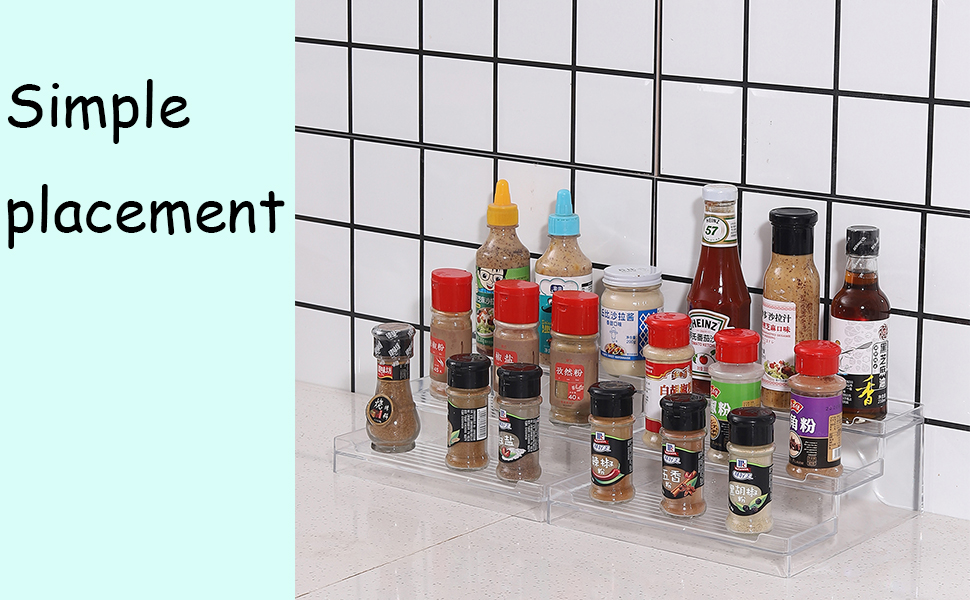 Kitchen Spice Organizer for Tier Tiered Pantry