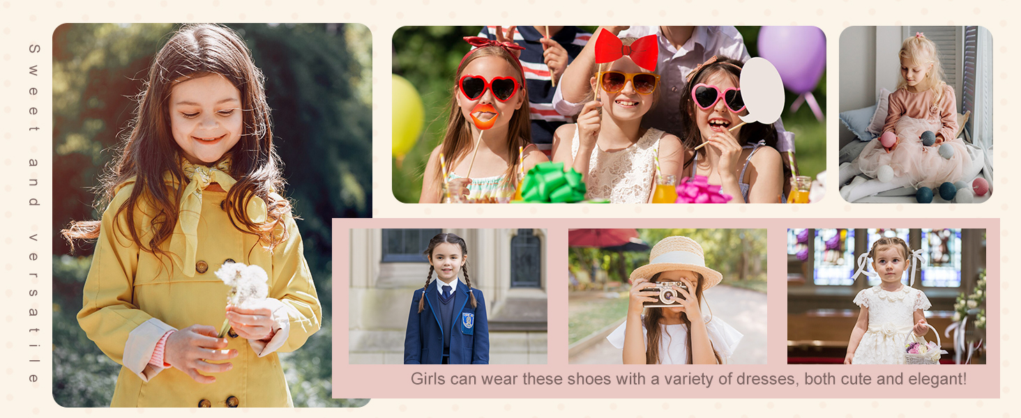 school shoe girl flat