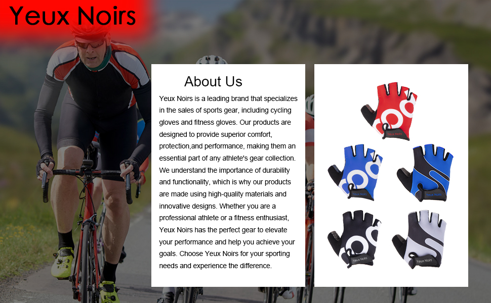 Yeux Noirs is a brand that specializes in the sales of sports gear.