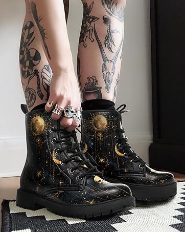 sun and moon boots