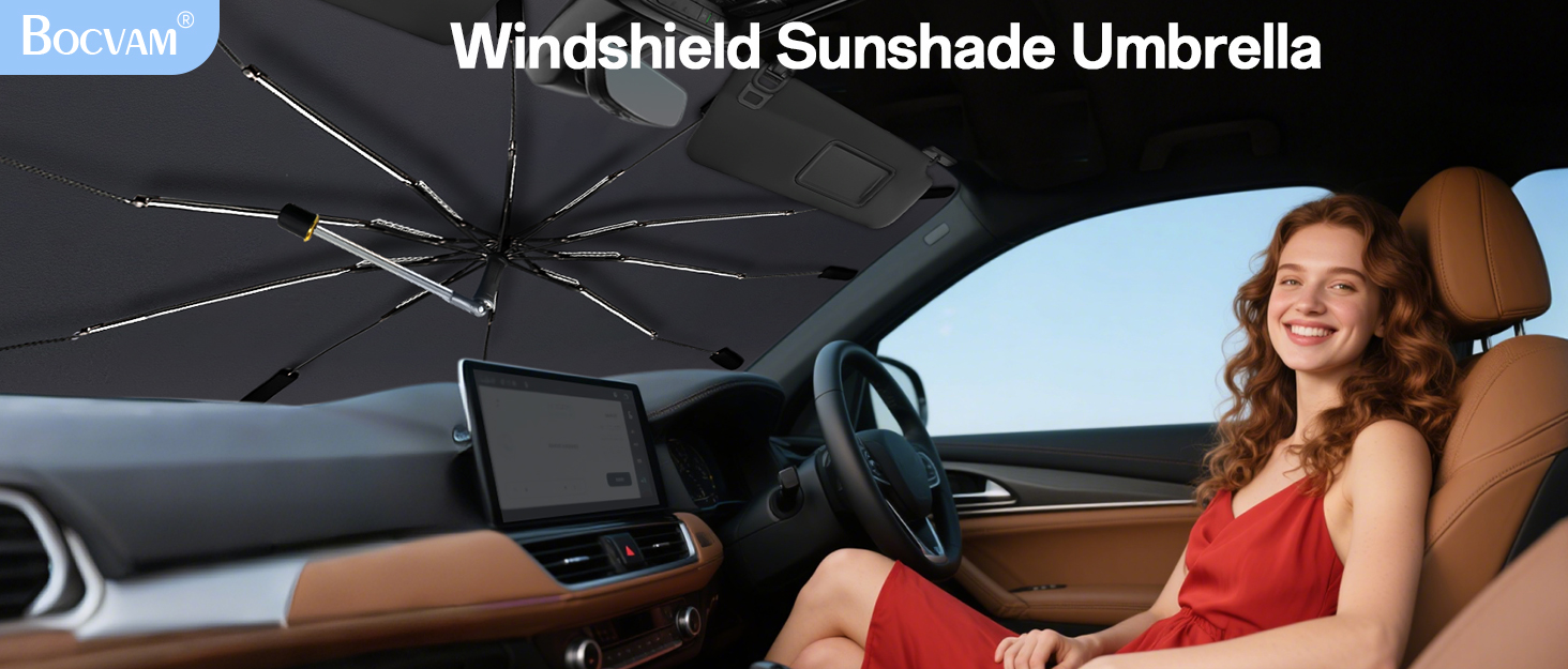 windshield sunshade umbrella