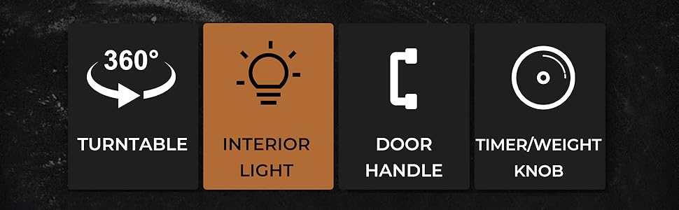 black microwave oven