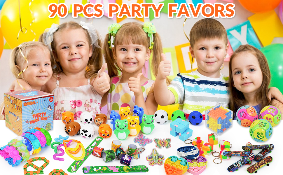 90PCS Party Favors for Kids 48 812 35,Fidget Toys Pack