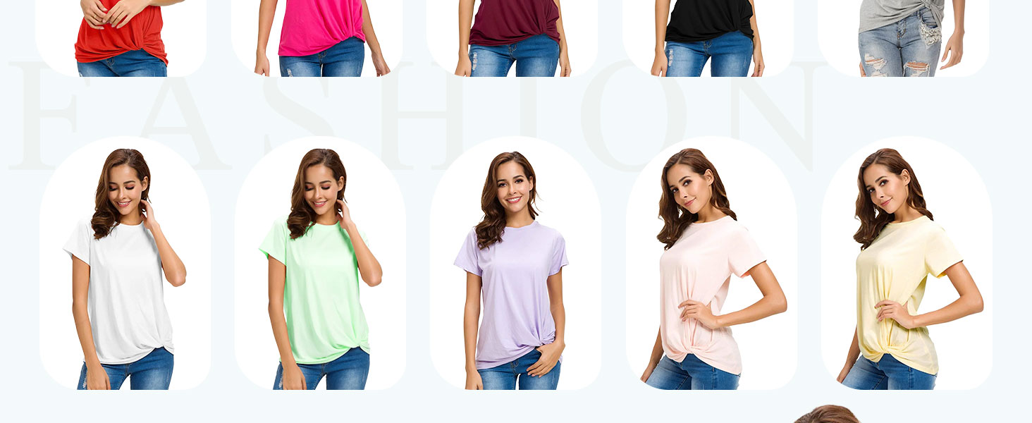 Casual t shirts for women