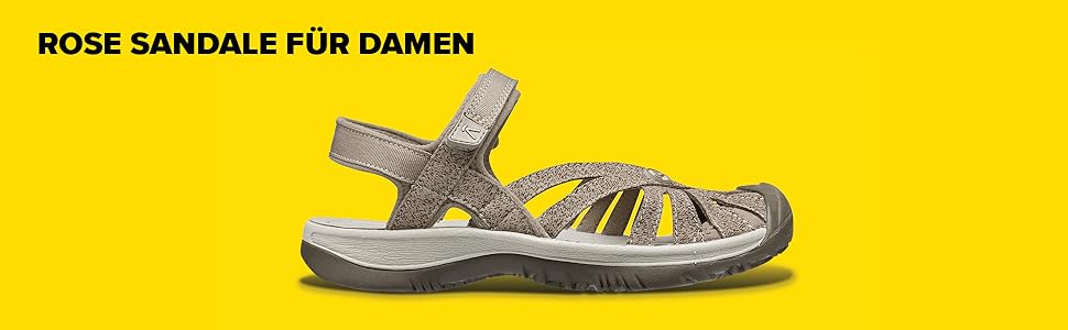 keen, women, sandal