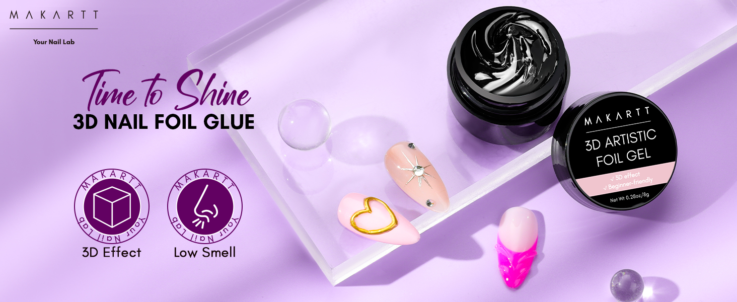 nail foil gel