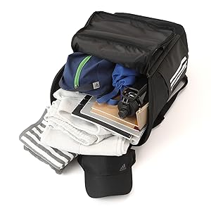 Amazon | [アディダス] リュックサック B4サイズ収納 15.6inchPC