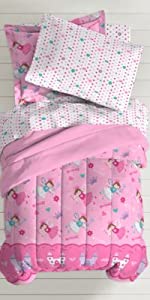 Dream Factory Magical Princess comforter set pink
