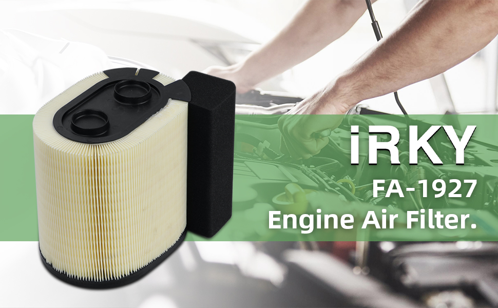 iRKY Engine Air Filter FA1927 FA1927,Fits 20172019 Ford F250 F350 F450 F550 Super