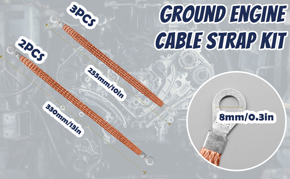 Universal Engine Ground Strap