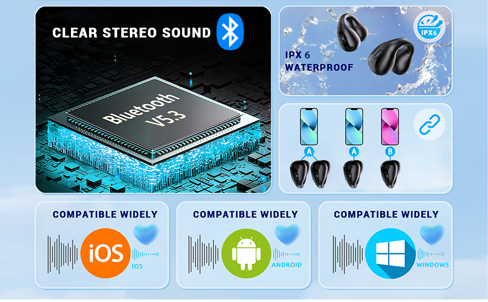 wireless bone conduction earbuds