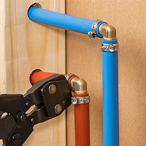 PEX crimping clamp cinch tool kit