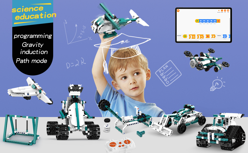 Behowl STEM Robot Toys for 814 Year Old Boys Girls,13in1 Science