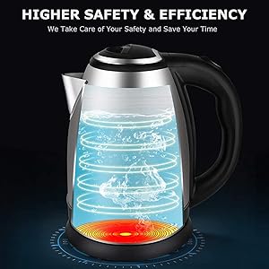 Hot Water Scarlett Electric Kettle 2 Liter
