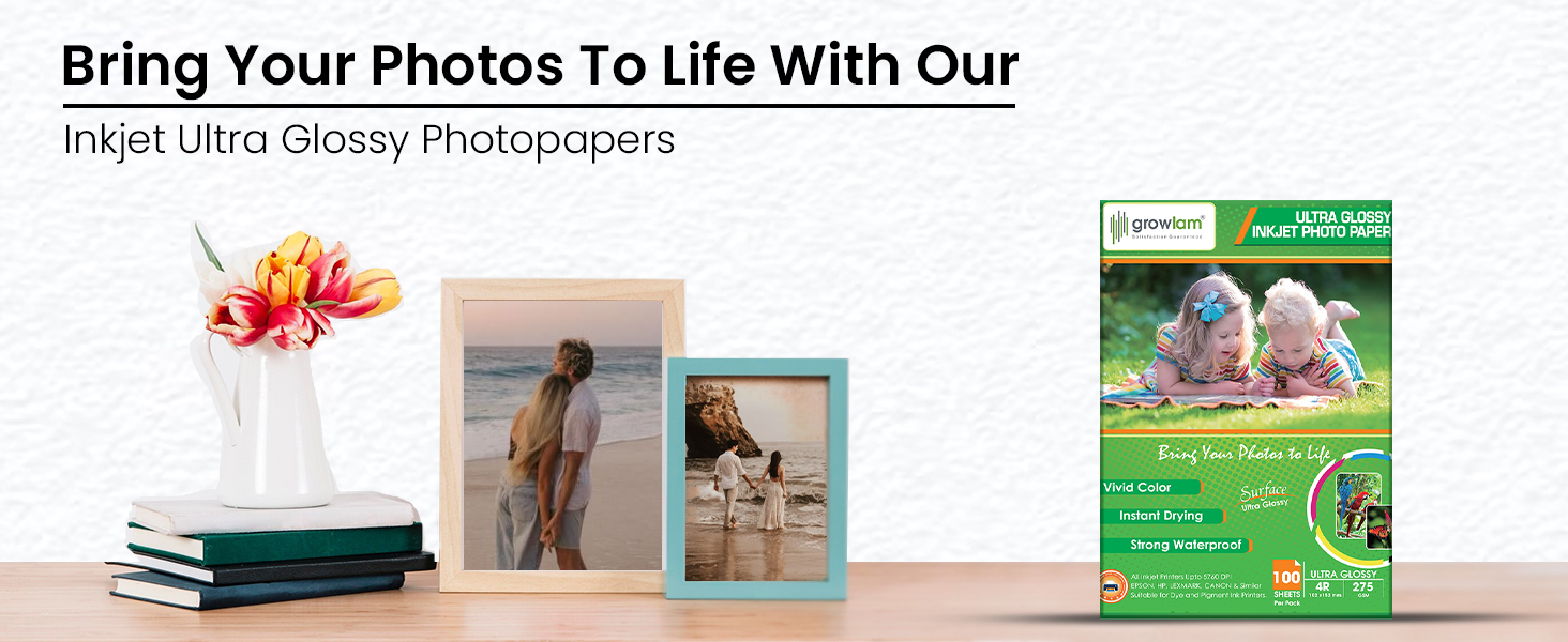 275 GSM 100 Sheets Photo Paper