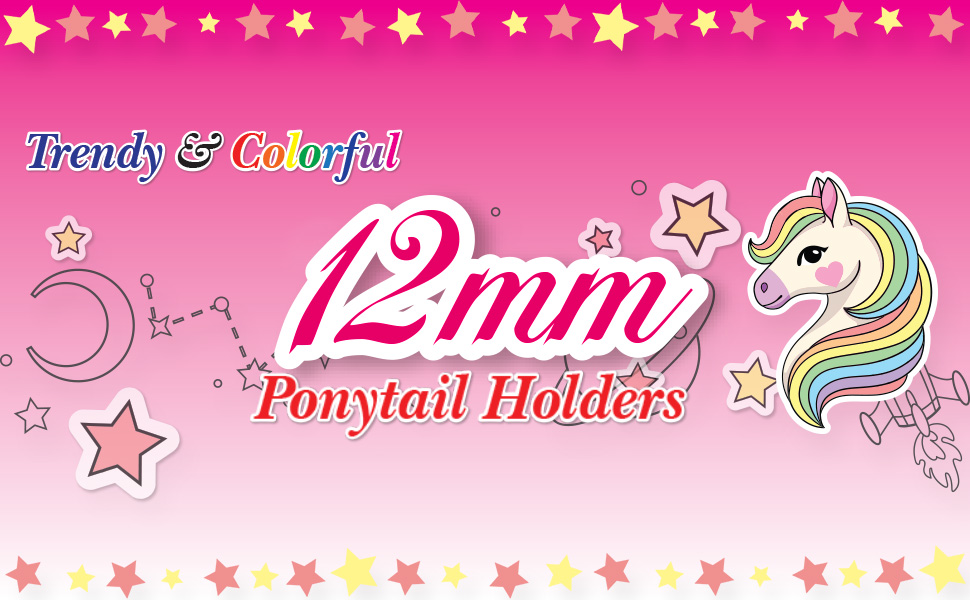 Ponytail holder hair tie