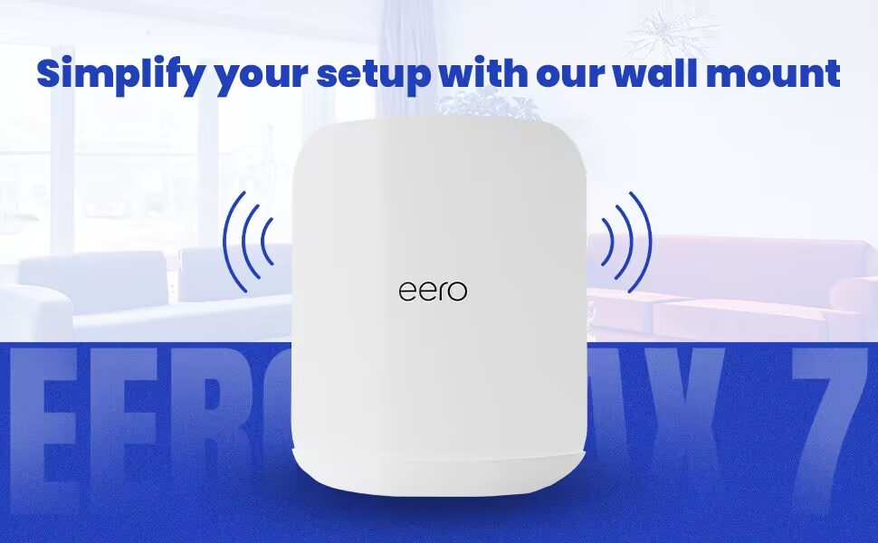 Simplify your setup with our wall mount