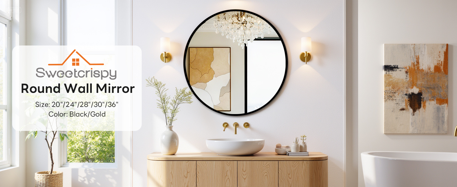 Round Bathroom Mirror