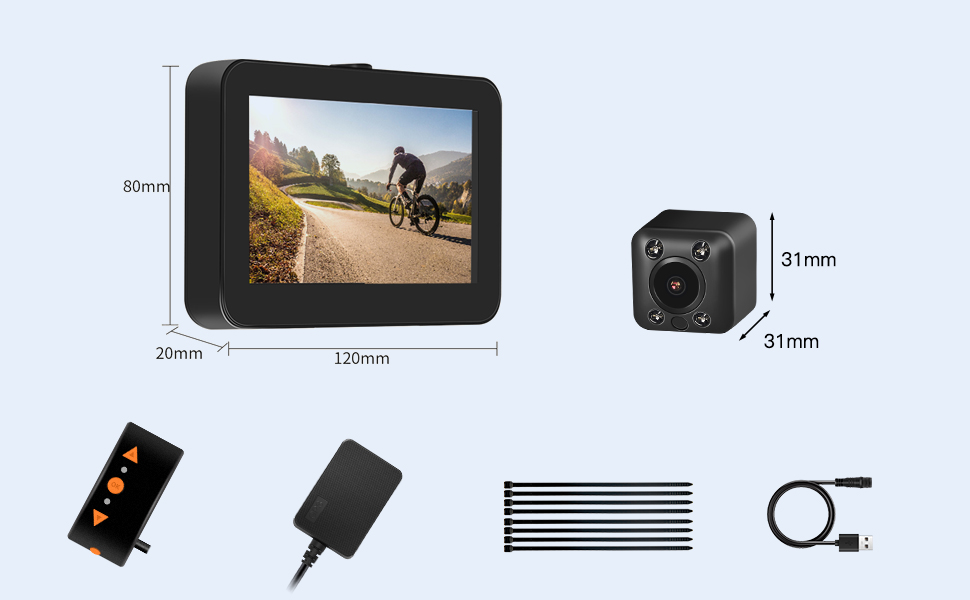 Motocam 自転車ドライブレコーダー 4.3インチHDディスプレイ Amazon.co.jp: Motocam 自転車ドライブレコーダー 自転車ミラー