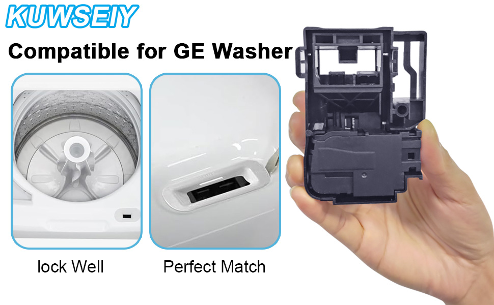 WH01X27954 Washer Lid Lock Switch Compatible for Ge Washer