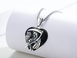 Santa Muerte Necklace