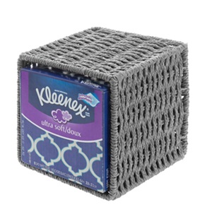 Amazon.com: MyGift Gray Tissue Box Cover Square with Lid