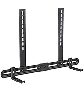 USX MOUNT Universal Soundbar Mount, Sound bar Wall Mount for Mounting Above or Under TV, Sound Ba...