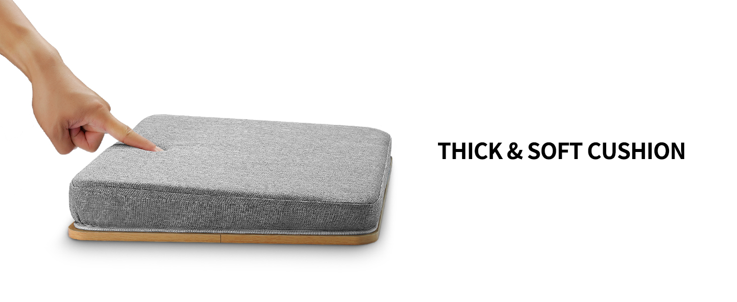 Portable Lap Laptop Desk with Pillow Cushion