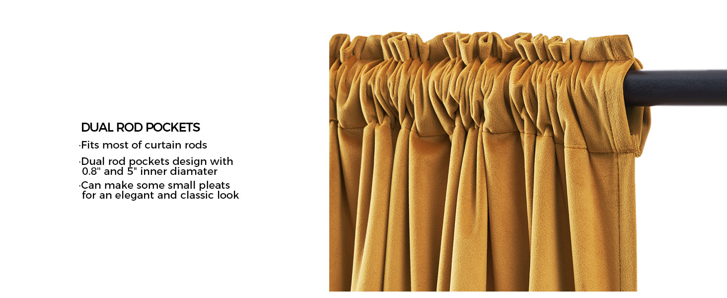 yellow curtains