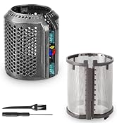Magnetic Hair Dryer Filter and Outer Filter Cage Compatible with Dyson Supersonic HD01 HD03 HD08 ...