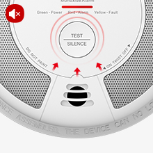 TEST/STUMMSCHALT-Taste