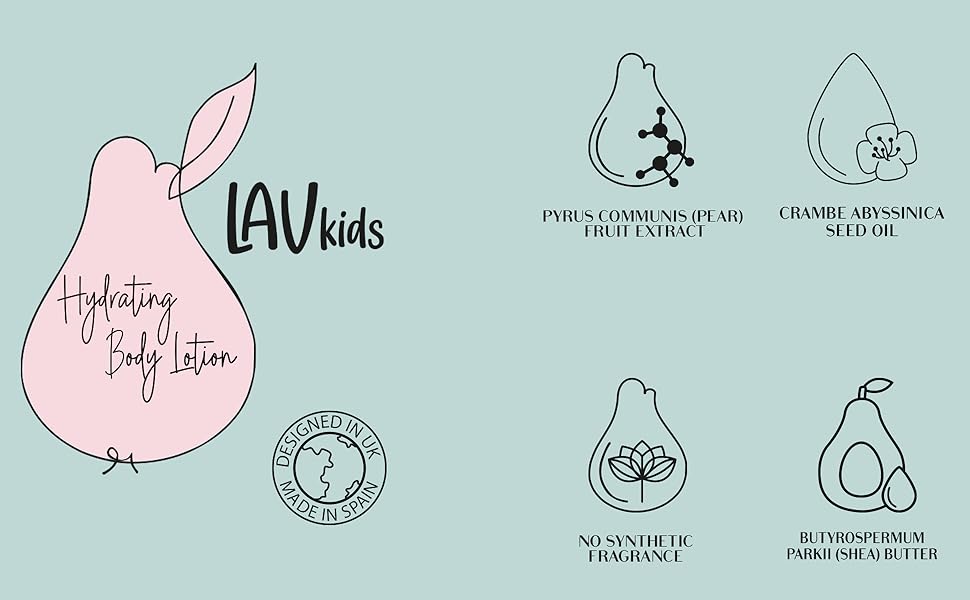 Lav Kids Body Lotion