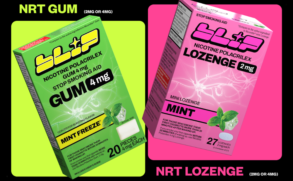 Blip NRT Nicotine Lozenge Mini's 2mg Mint Flavor (27
