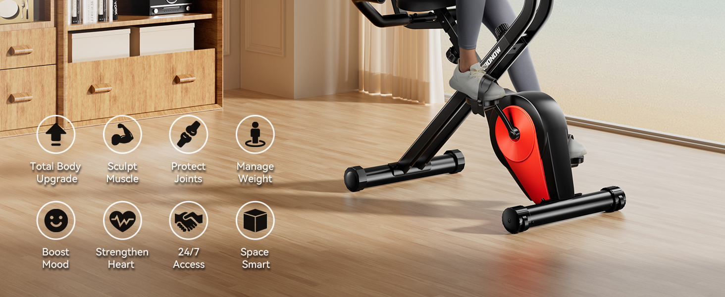 foldable exercise bike
