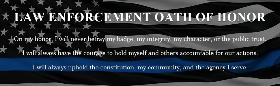 law enforcement oath of honor