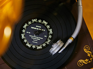 Vintage Gramophone Building Block Set