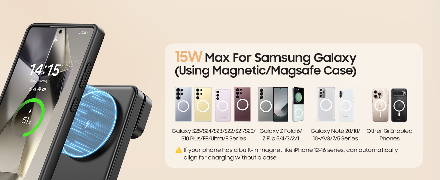 3 in 1 magnetic wireless charger