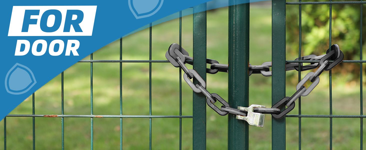 CHIMONA Bike Chain Lock with ABS Shell, 3.12ft Bicycle Lock