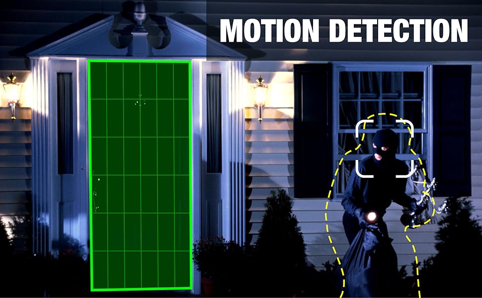 Elder WiFi PTZ Security Camera System, 4K NVR 8CH 1TB & Semi Wireless 4