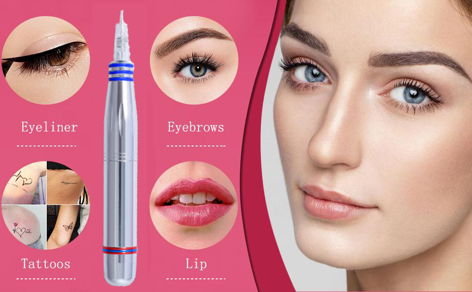  machine full kit needle silver preminium digital cartridge for Beauty professional