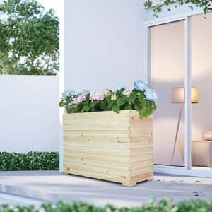 Trueaura Wood Raised Garden Bed